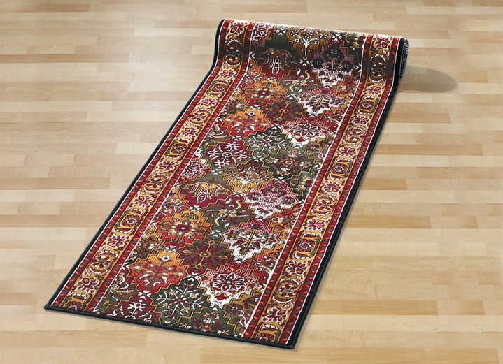 Läufer & Stufenmatten - Läufer nach Wunschmass in verschiedenen Farben, in Größe 101 (Läufer, 60 cm breit) bis 106 (Läufer, 100 cm breit), in Farbe ROT Ansicht 1