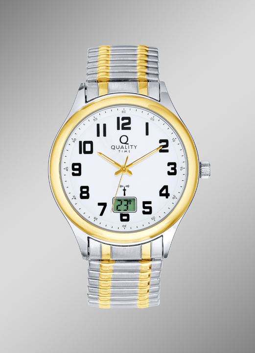 - «Quality Time»-Funk-Herrenuhr, in Farbe
