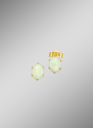 Ohrstecker mit echt Opal