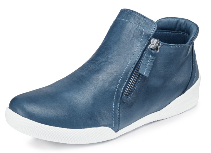 Stiefel & Stiefeletten - Andrea Conti, sportliche Damen-Boots, mit herausnehmbarem Fussbett, in Größe 036 bis 042, in Farbe JEANS Ansicht 1