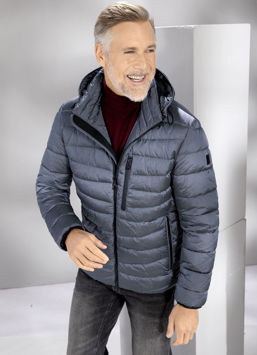 Kurzjacken & Blousons - Steppkurzjacke von «New Canadian» Kurzjacken & Blousons - Steppkurzjacke von «New Canadian», in Größe 024 bis 064, in Farbe STAHLBLAU