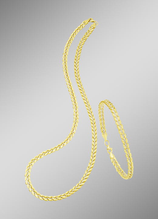 - Attraktive Garnitur in Bicolor, in Farbe , in Ausführung Armband Ansicht 1