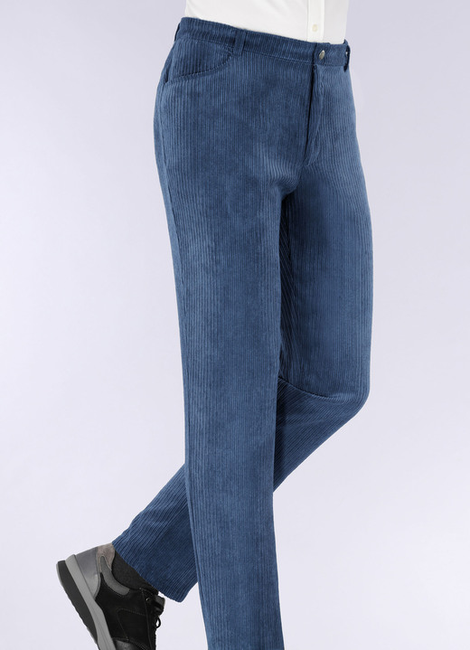 Hosen - «Klaus Modelle»-Hose in 4 Farben Hosen - «Klaus Modelle»-Hose in 4 Farben, in Größe 024 bis 058, in Farbe MITTELBLAU