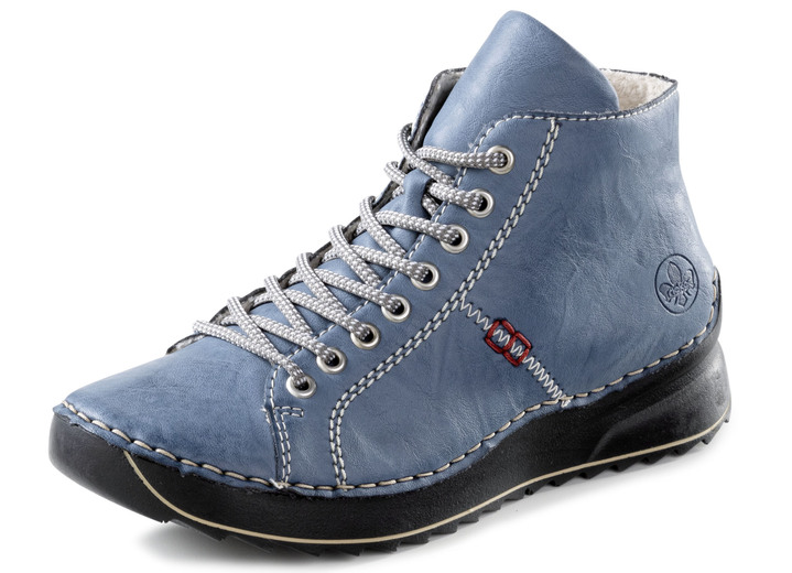 Stiefel & Stiefeletten - Rieker, sportive Damen-Boots, mit Reissverschluss, in Größe 036 bis 042, in Farbe JEANSBLAU Ansicht 1