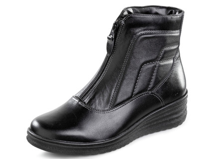 ELENA EDEN, gefütterte Damen-Stiefeletten, Winterschuhe, Weite H, mit Lammfell