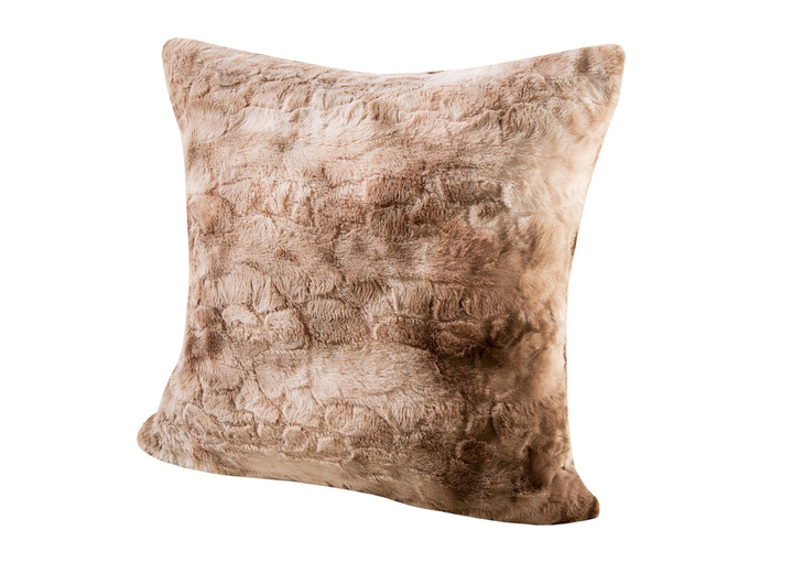 Wohndecken - Kuschelweiche und wärmende Wohndecke, in Größe 225 (Wohndecke, 150/200 cm) bis 905 (Kissenbezug, 50x 50 cm), in Farbe BEIGE Ansicht 1