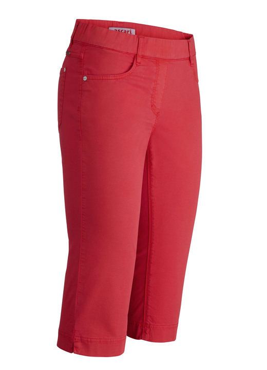 7/8-Hosen, Capris, Bermudas - Bermudas in bequemer Schlupfform 7/8-Hosen, Capris, Bermudas - Bermudas in bequemer Schlupfform, in Größe 034 bis 052, in Farbe KORALLE