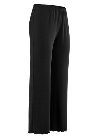 Weich fliessende, 7/8-lange Hose