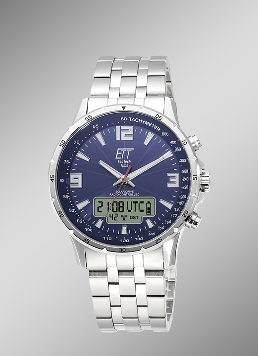 - Funk-Solar-Herrenuhr, in Farbe  Ansicht 1