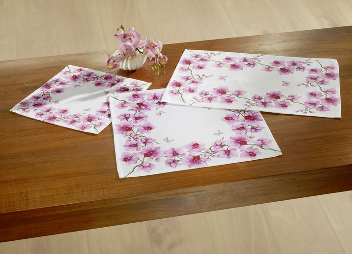 Wohnaccessoires - Bedruckte Tisch- und Raumdekoration, in Größe 101 (Deckchen, 35/ 50 cm) bis 404 (Kissenbezug 40/ 40 cm), in Farbe BUNT Ansicht 1