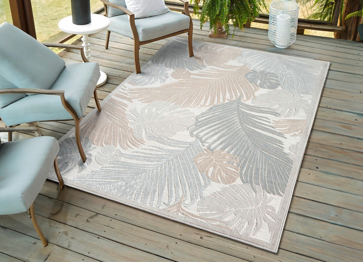 Modern - Stilvolle Brücken und Teppiche für den Innen- und Aussenbereich, in Größe 113 (Brücke, 80x150 cm) bis 288 (Teppich, 240x320 cm), in Farbe CREME Ansicht 1