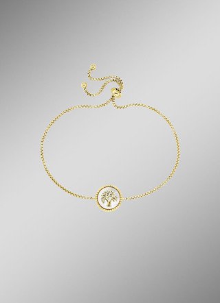 Lebensbaum Armband mit Perlmutteinlage