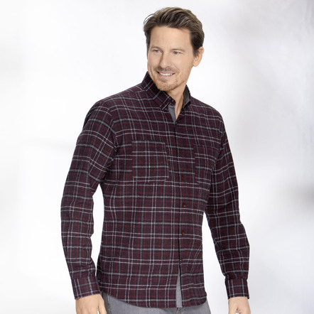 «Milano Italy»-Hemd mit Button-Down-Kragen