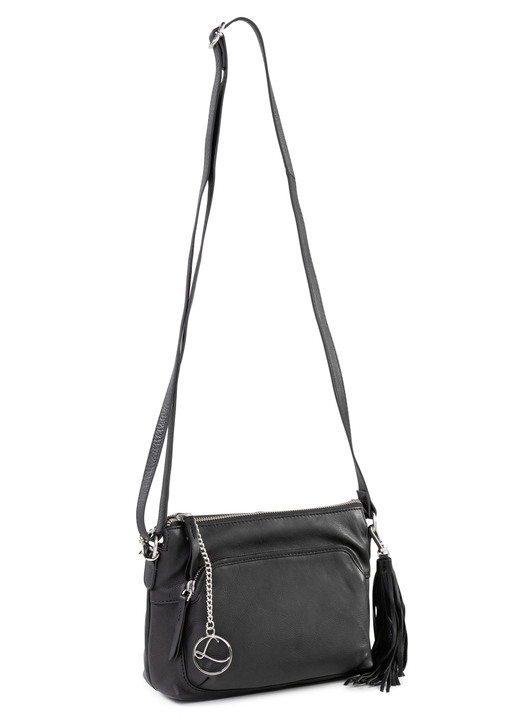 Taschen - Laurina, Tasche, Damen, mit verstellbarem Umhängeriemen, in Farbe SCHWARZ Ansicht 1