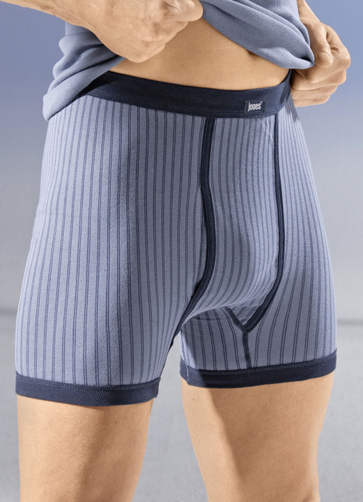 Unterhosen - Viererpack Unterhosen mit Softbund, in Größe 005 bis 011, in Farbe 2X INDIGO-MARINE, 2X MARINE-INDIGO Ansicht 1