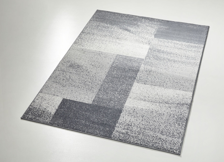 Modern - Kombifreundliche Brücken und Teppiche, in Größe 111 (Brücke, 60x110 cm) bis 288 (Teppich, 240x330 cm), in Farbe GRAU Ansicht 1