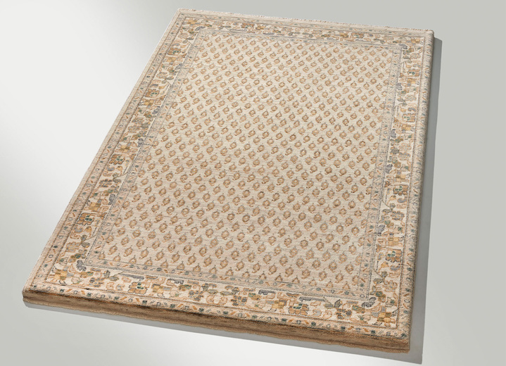 Klassisch - Brücken, Galerie und Teppiche in robuster Qualität, in Größe 111 (Brücke, 60x 87 cm) bis 284 (Teppich, 200x275 cm), in Farbe BEIGE Ansicht 1