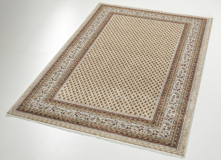 Klassisch - Klassisch schöne Brücken und Teppiche mit hoher Flordichte, in Größe 101 (Brücke, 40x 60 cm) bis 290 (Teppich, 240x340 cm), in Farbe BEIGE Ansicht 1