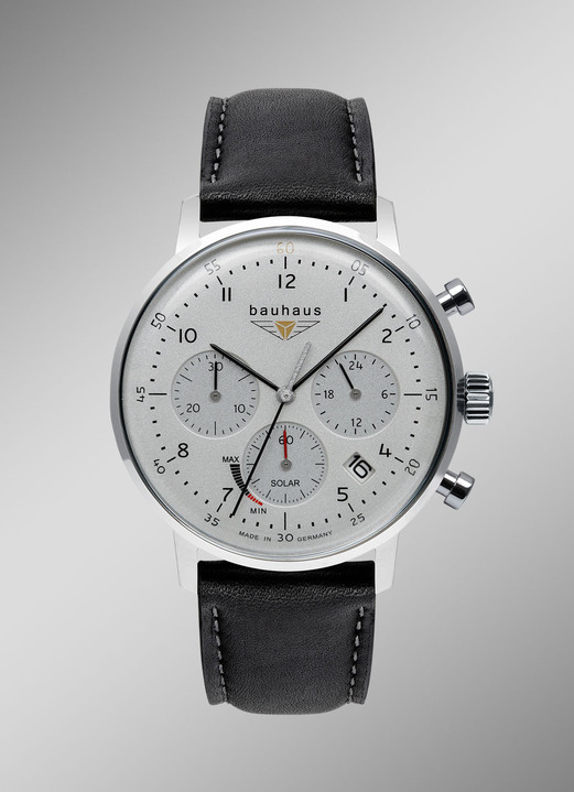 - Bauhaus Classic Solar-Herrenuhr, in Farbe  Ansicht 1