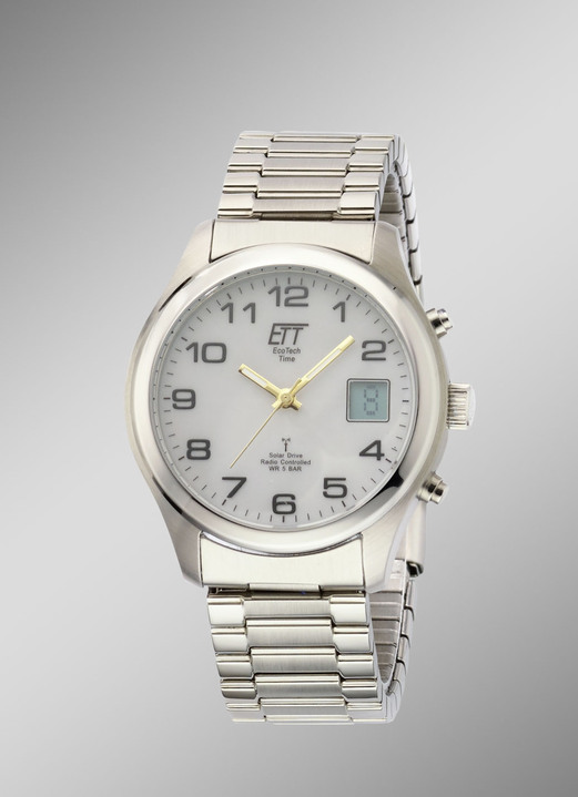 - Funk-Solar-Herrenuhr, in Farbe  Ansicht 1