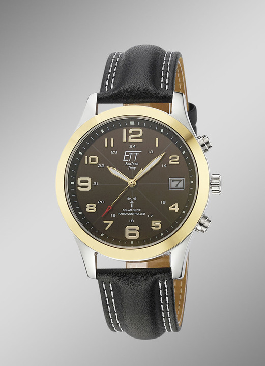 - Funk-Solar-Herrenuhr, in Farbe  Ansicht 1