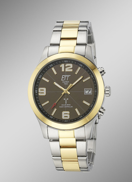 - ETT Funk-Solar-Herrenuhr, in Farbe  Ansicht 1