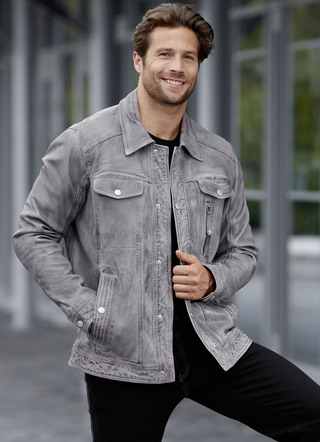 Lederkurzjacke von «Jilani»