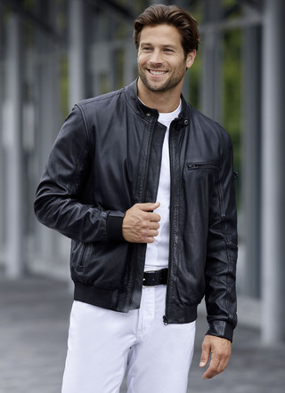 Lederblouson von «Cabrini»