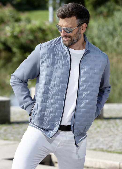 Kurzjacken & Blousons - Blouson von «New Canadian» Kurzjacken & Blousons - Blouson von «New Canadian», in Größe 048 bis 062, in Farbe RAUCHBLAU