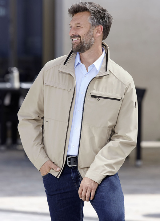 Kurzjacken & Blousons - Blouson von «Gate One», in Größe 024 bis 062, in Farbe BEIGE Ansicht 1
