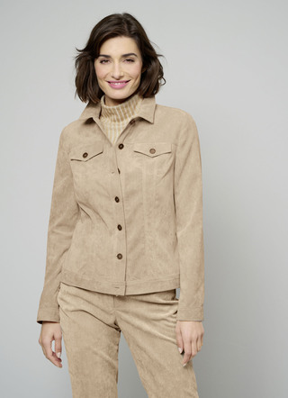 Blazer aus Cord