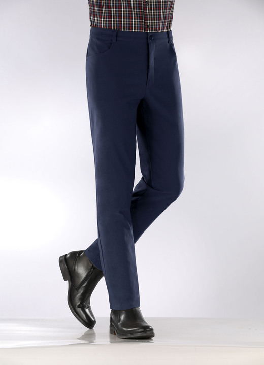 Hosen - Perfekte Thermohose von «Klaus Modelle» in 3 Farben, in Größe 024 bis 060, in Farbe MARINE Ansicht 1