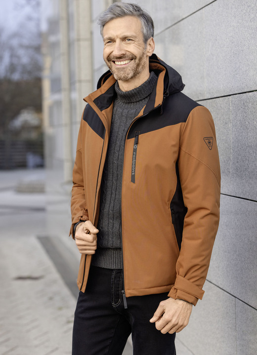 Funktionsjacken - Funktionsjacke von «Redpoint» Funktionsjacken - Funktionsjacke von «Redpoint», in Größe 3XL (58) bis XXL (56), in Farbe ROSTBRAUN-SCHWARZ