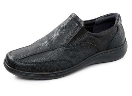 GINO GALANTE, klassische Herren-Slipper, mit herausnehmbarem Fussbett
