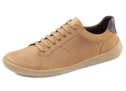 GINO GALANTE, bequeme Herren-Barfußschuhe, mit herausnehmbarem Fussbett