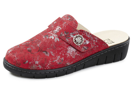 ELENA EDEN, klassiche Damen-Clogs, Weite H, mit herausnehmbarem Fussbett