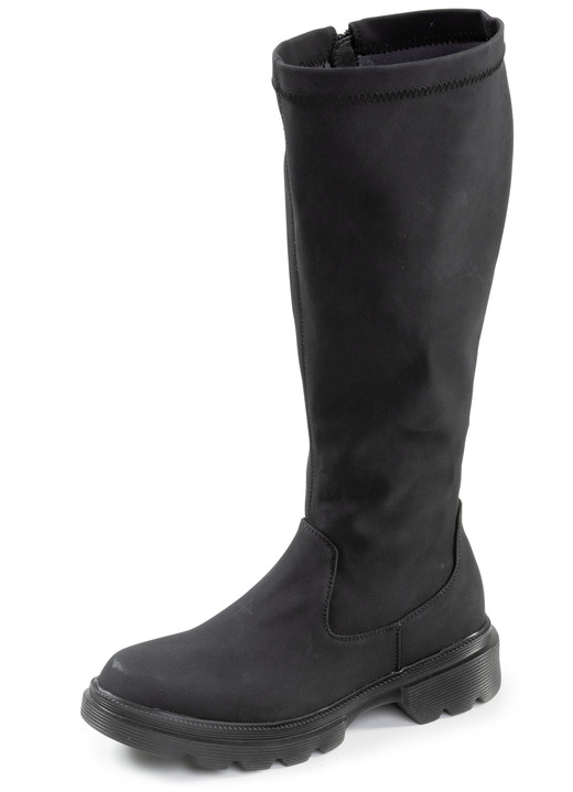 Stiefel & Stiefeletten - Andrea Conti, klassische Damen-Stiefel, mit Innenreissverschluss, in Größe 036 bis 042, in Farbe SCHWARZ Ansicht 1
