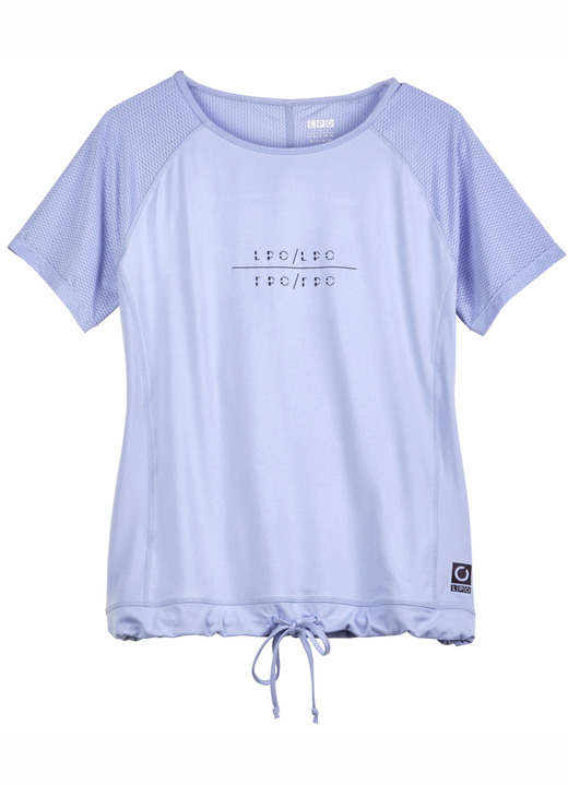 Freizeitanzüge - Funktionsshirt von «LPO» Freizeitanzüge - Funktionsshirt von «LPO», in Größe 036 bis 048, in Farbe HELLBLAU
