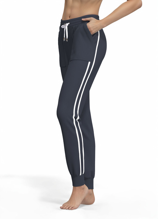 Hosen - Hose von Laurina, in Größe 018 bis 054, in Farbe MARINE Ansicht 1