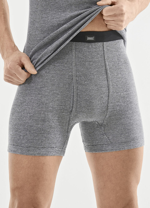 Unterhosen - Viererpack Unterhosen mit garngefärbtem Ringeldessin, in Größe 005 bis 014, in Farbe 4X SCHWARZ-WEISS Ansicht 1