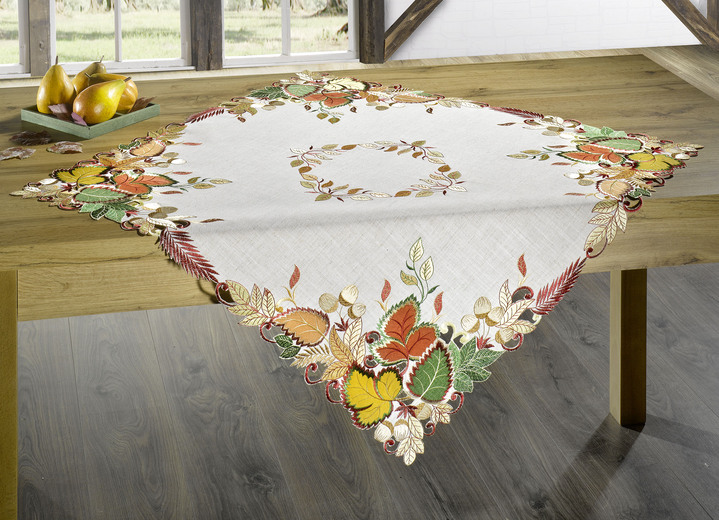 Wohnaccessoires - Tisch- und Raumdekoration dem Hause Schäfer, in Größe 101 (Läufer, 40x 90 cm) bis 404 (Kissenbezug, 40x 40 cm), in Farbe BUNT Ansicht 1