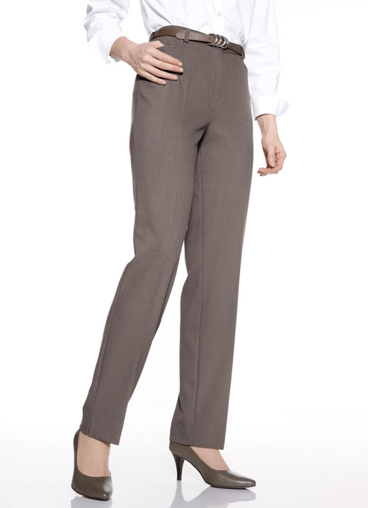 - Klassische Hose, in Größe 019 bis 052, in Farbe BRAUN Ansicht 1