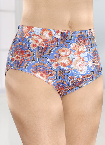 F&uuml;nferpack Slips mit buntem Druckdessin 