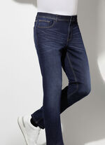 Jeans von «Redpoint» mit Dehnbund in 4 Farben DUNKELJEANS