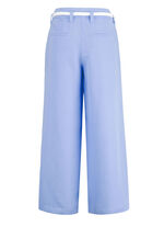 Culotte mit angesagtem Kordelg&uuml;rtel AZURBLAU