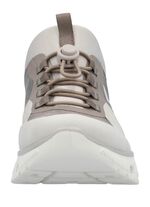 Rieker Slipper mit elastischem Schnellschnürsystem mit Stopper EISGRAU-GRAFIT