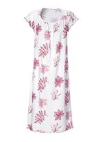 Nachthemd, Kurzarm mit Rundhals 