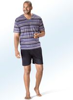 Zweierpack Shortys mit V-Ausschnitt und Brusttasche 