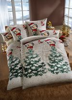 Soft-Biber Bettw&auml;sche-Garnitur 