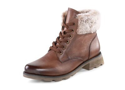 ELENA EDEN, gefütterte Damen-Stiefeletten, Winterschuhe, Weite G, mit herausnehmbarem Fußbett 